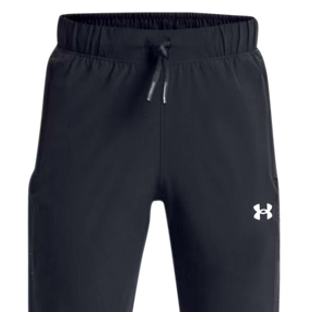 Under Armour Warm-up Pants, Black, Youth Large.